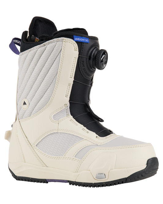 Burton Women's Limelight Step On® Snowboard Boots - Stout White Women's Snowboard Boots - SnowSkiersWarehouse