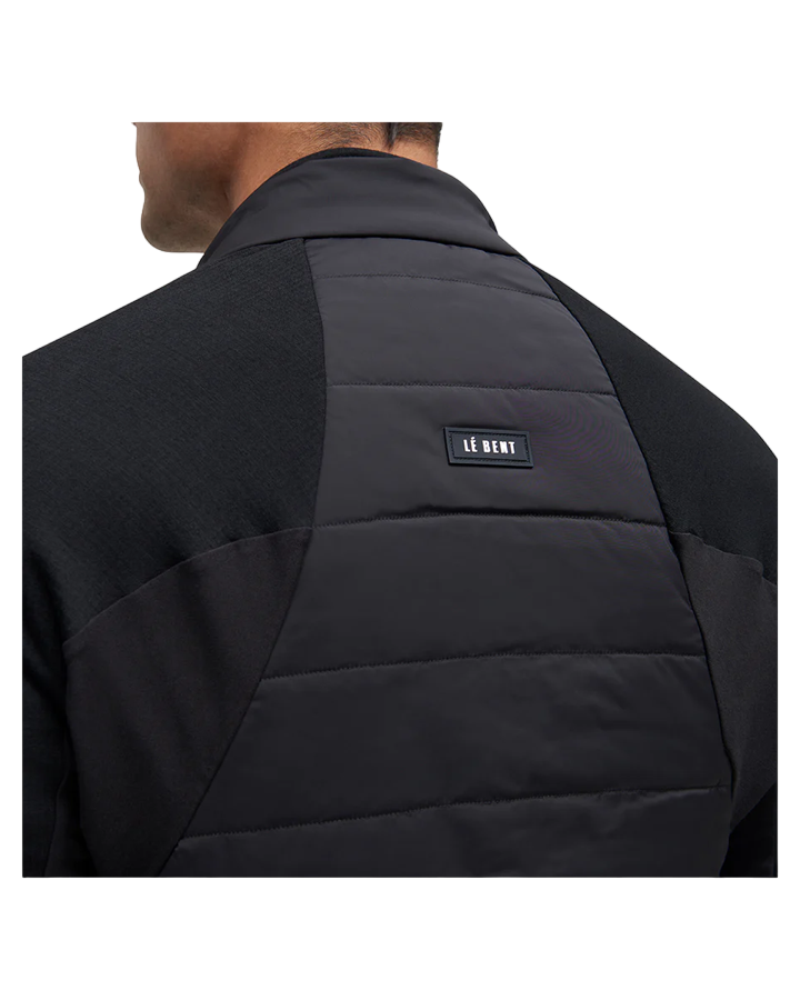 Le Bent Pramecou Wool Insulated Hybrid Jacket - Black Jackets - SnowSkiersWarehouse