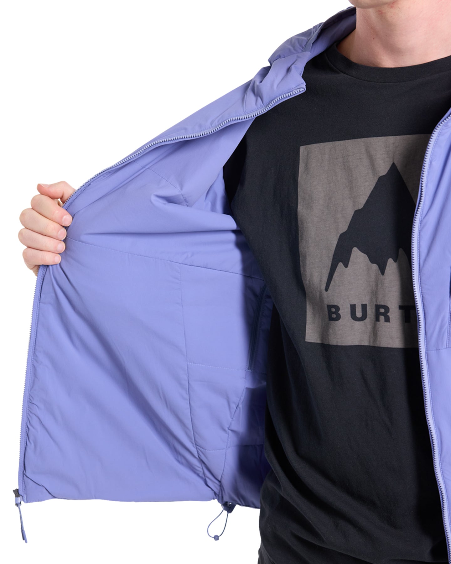 Burton Men's Multipath Hooded Insulated Jacket - Slate Blue Jackets - Trojan Wake Ski Snow