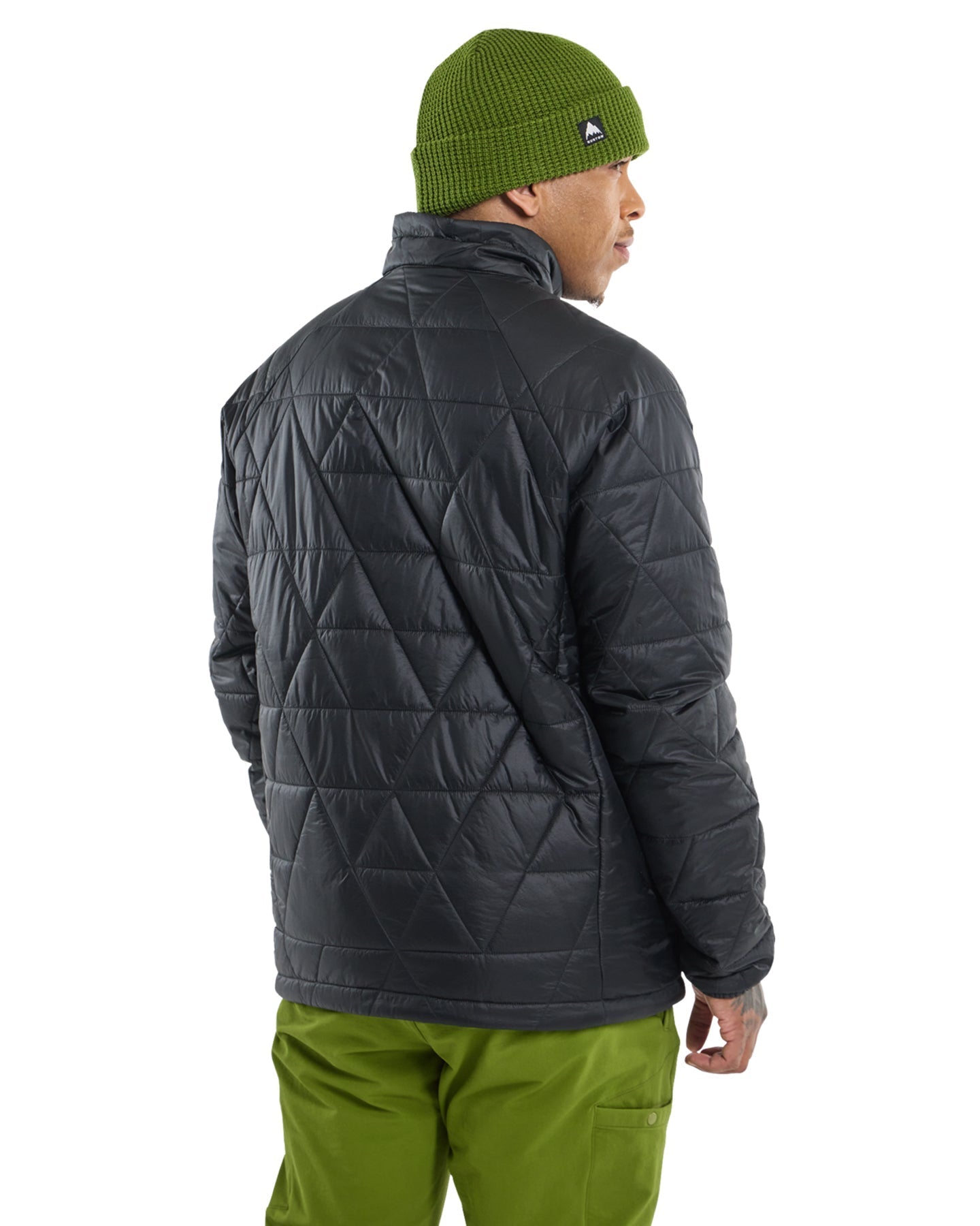 Burton Men's Versatile Heat Insulated Synthetic Down Jacket - True Black Jackets - Trojan Wake Ski Snow