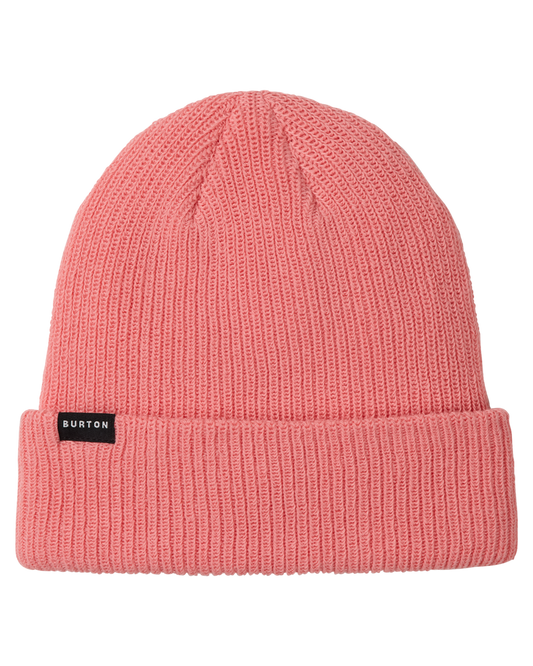 Burton Recycled All Day Long Beanie - Reef Pink Beanies - SnowSkiersWarehouse