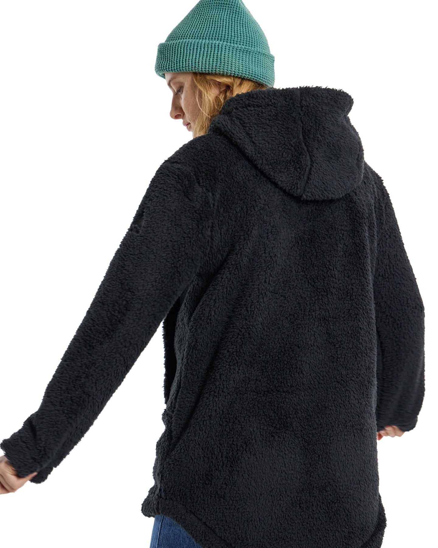 Burton Women's Minxy Hi-Loft Fleece Full-Zip - True Black Jackets - Trojan Wake Ski Snow