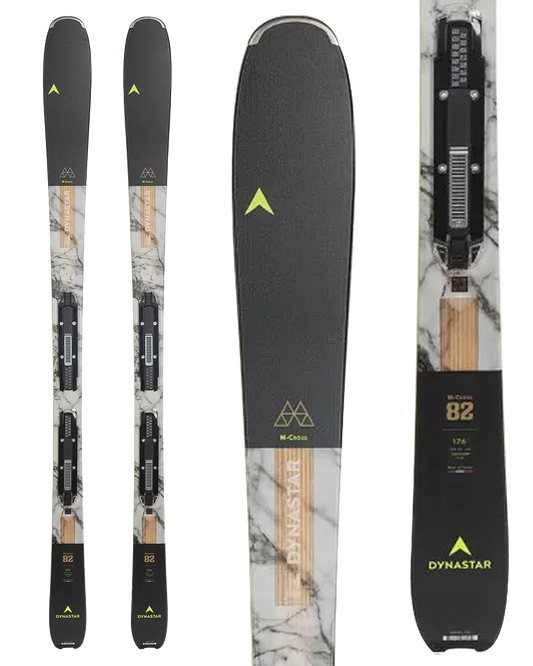 Dynastar All Mountain M Cross 82 Snow Skis w/NX12 Konect - 2025 Men's Snow Skis - SnowSkiersWarehouse