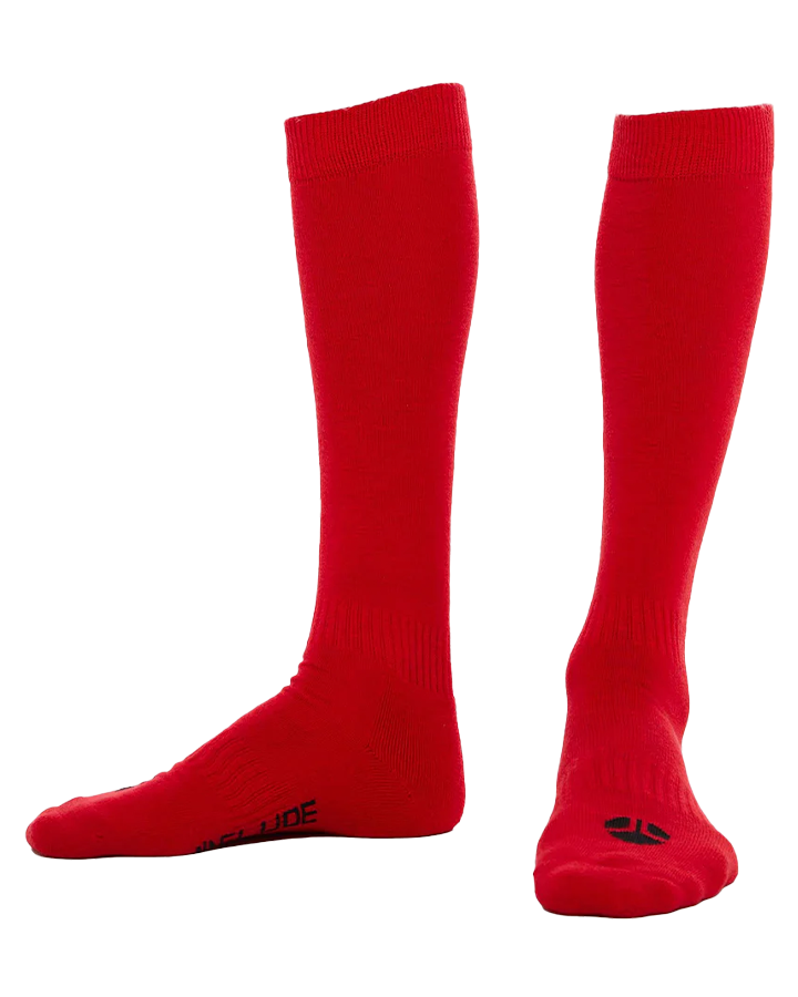 Elude Radiator Kids' Sock - Red Socks - SnowSkiersWarehouse