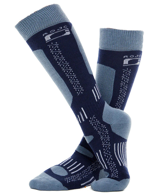Elude Ultimate Tech Sock - Navy Socks - Trojan Wake Ski Snow
