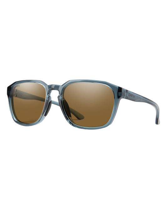 Smith Contour Sunglasses - Crystal Stone Green / ChromaPop Polar Brown Sunglasses - SnowSkiersWarehouse