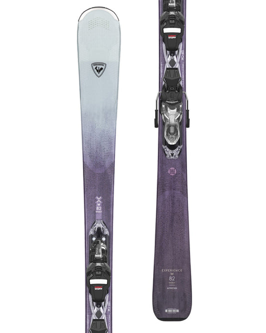 Rossignol Experience 82 Basalt Women's Snow Skis w/ XP11 Bindings - 2024 Women's Snow Skis - SnowSkiersWarehouse