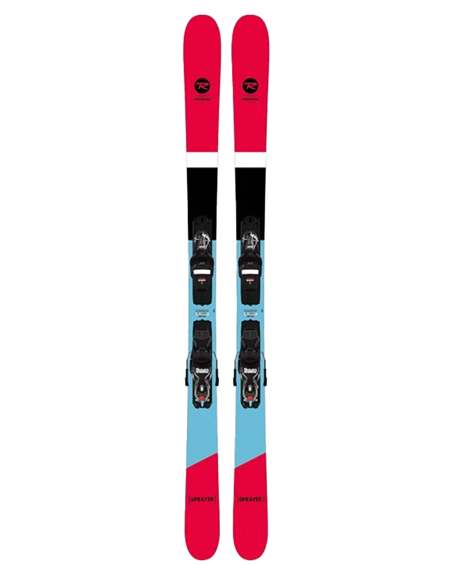 Rossignol Sprayer Kids Snow Skis w/ Xpress 10 GW Bindings - 2023 Kids' Snow Skis - SnowSkiersWarehouse