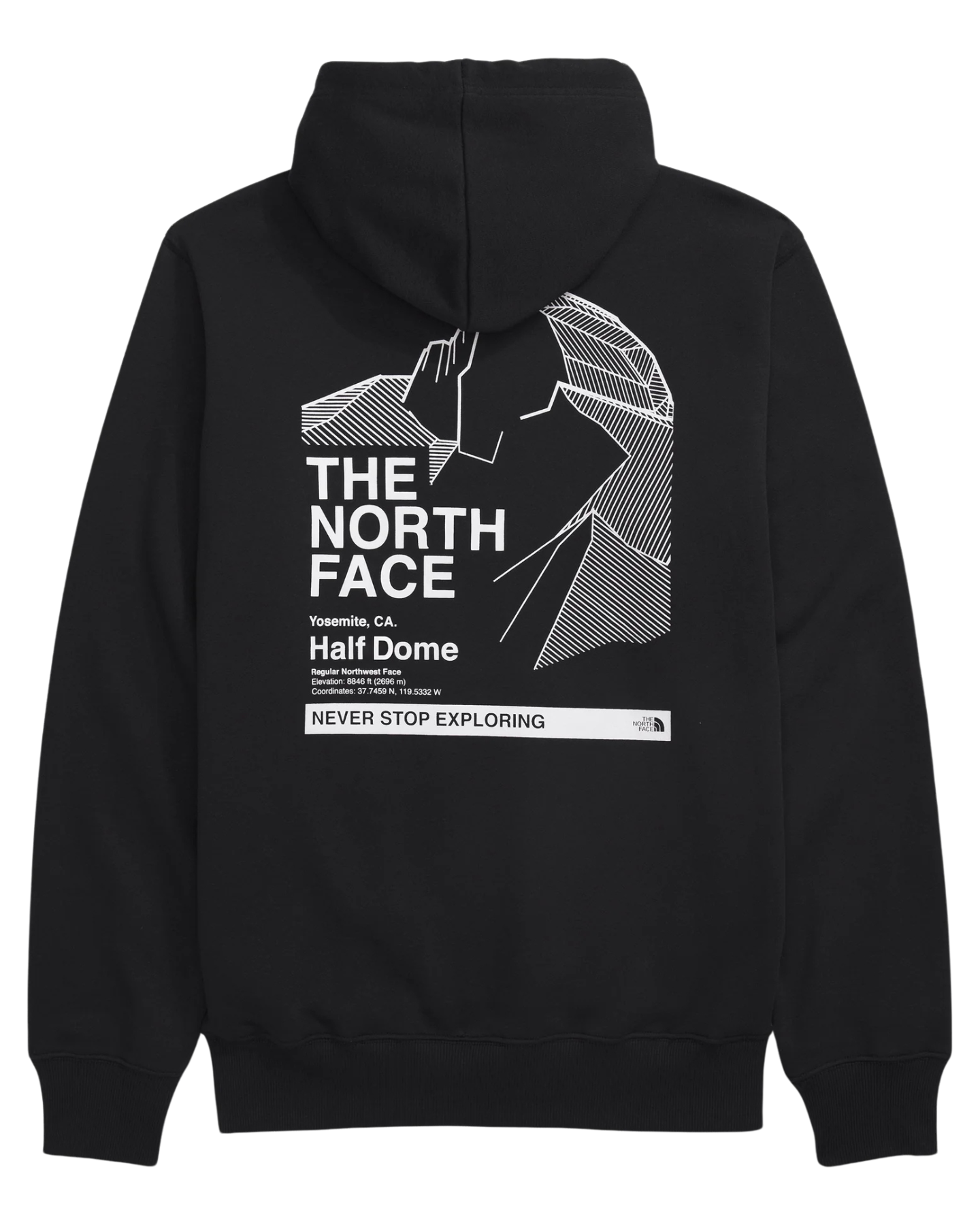 The North Face Places We Love Hoodie Tnf Black Tnf White Snow Skiers Warehouse