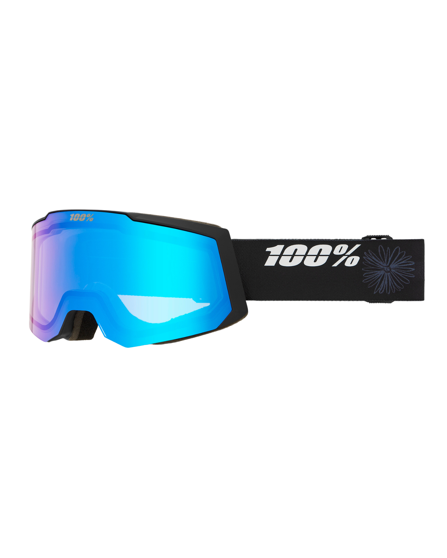 100% Snowcraft S Goggle Zoi - Hiper Smoke W/ Lavender Mirror - 2024 Men's Snow Goggles - Trojan Wake Ski Snow