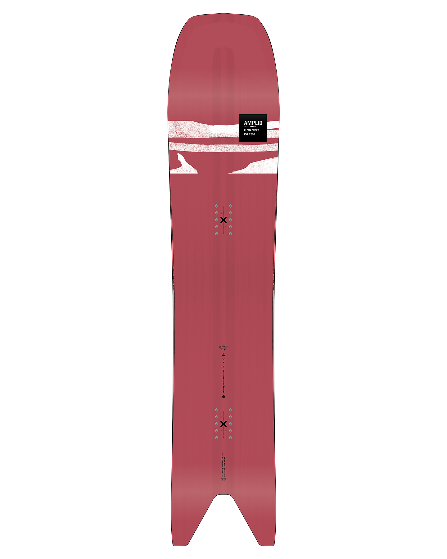 Amplid The Aloha Vibes Snowboard - 2025 Men's Snowboards - SnowSkiersWarehouse