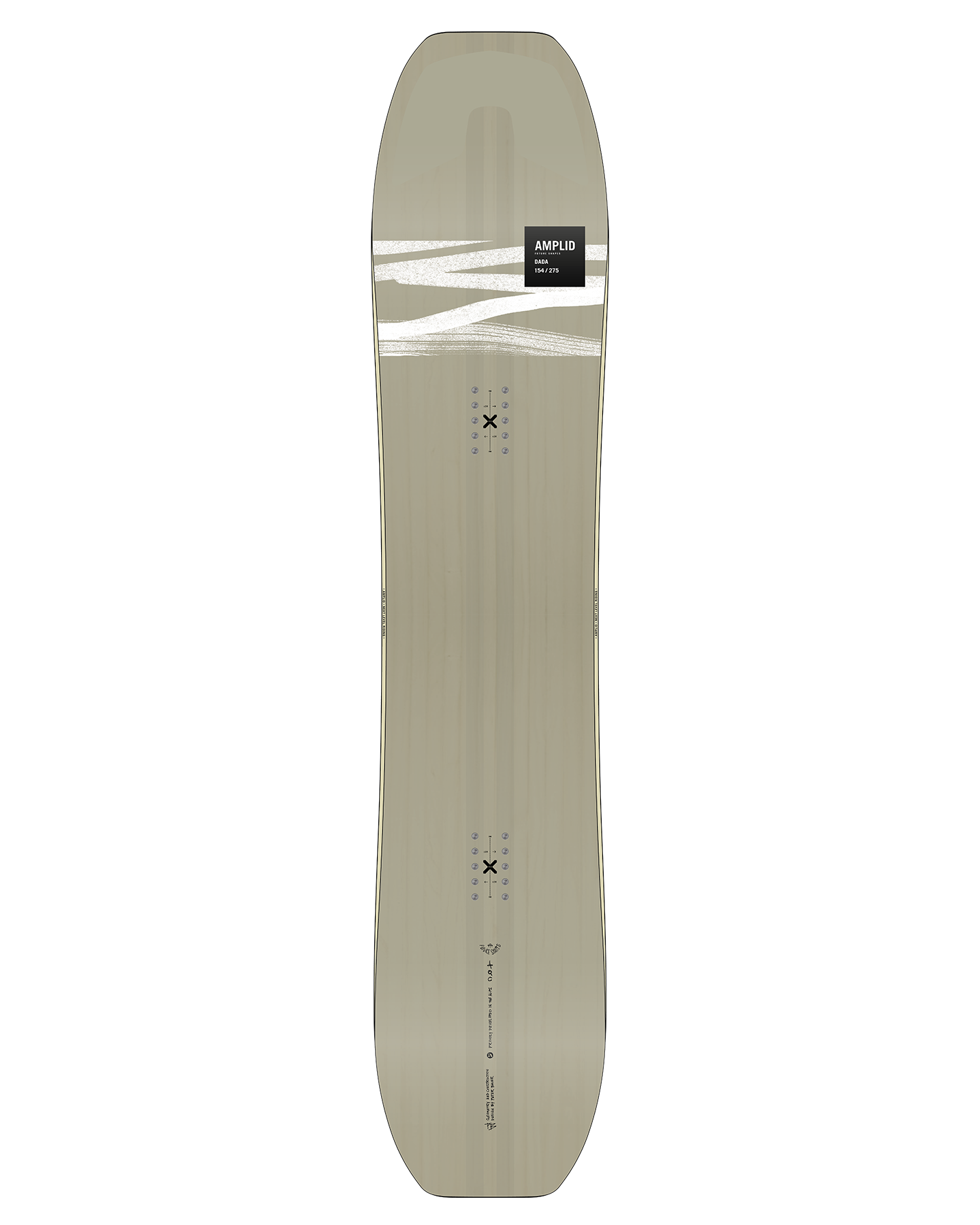 Amplid The Dada Snowboard - 2025 Men's Snowboards - SnowSkiersWarehouse