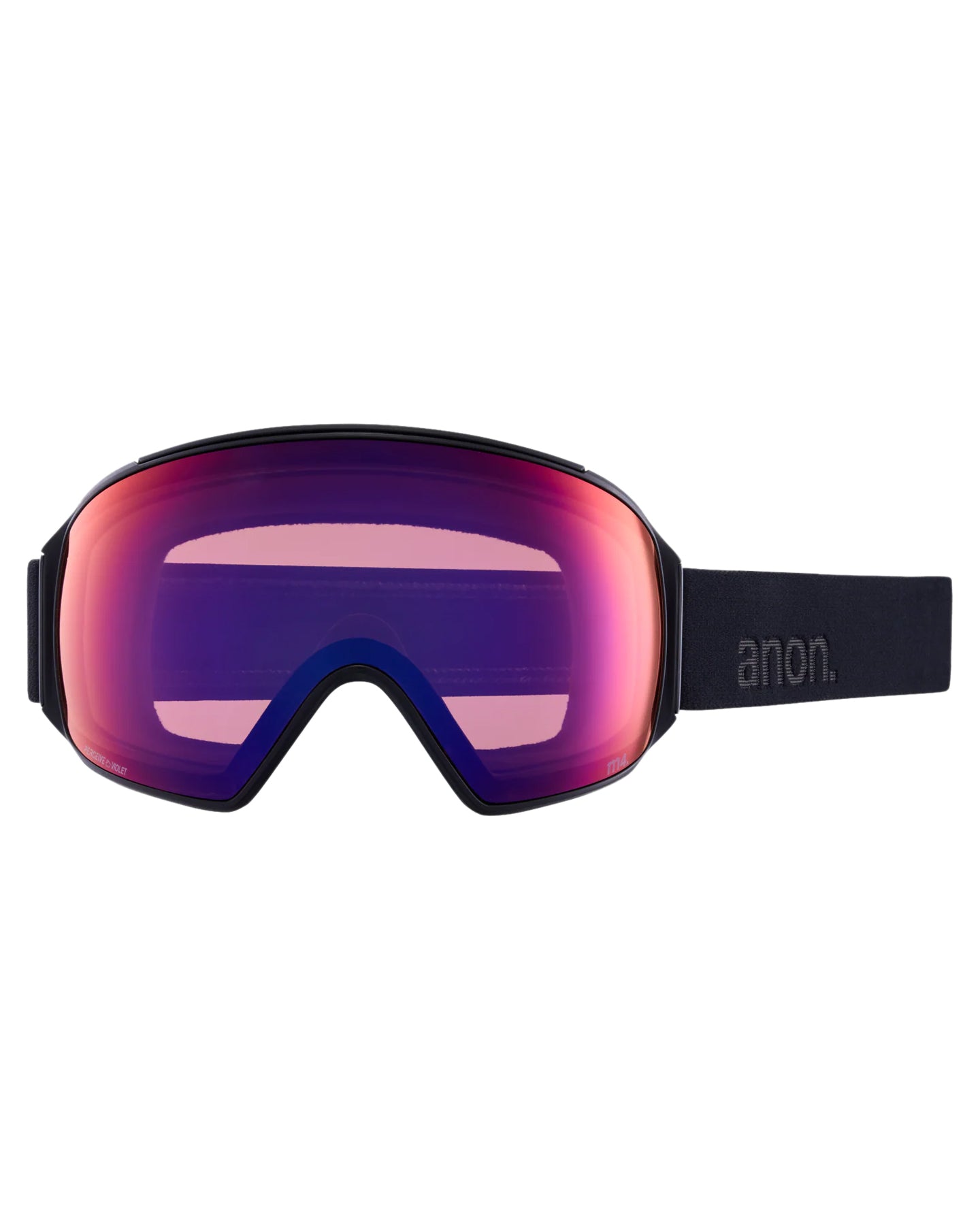 Anon M4 Toric Low Bridge Snow Goggles + Bonus Lens + Mfi® Face Mask - Smoke/Perceive Sunny Onyx Lens Men's Snow Goggles - Trojan Wake Ski Snow