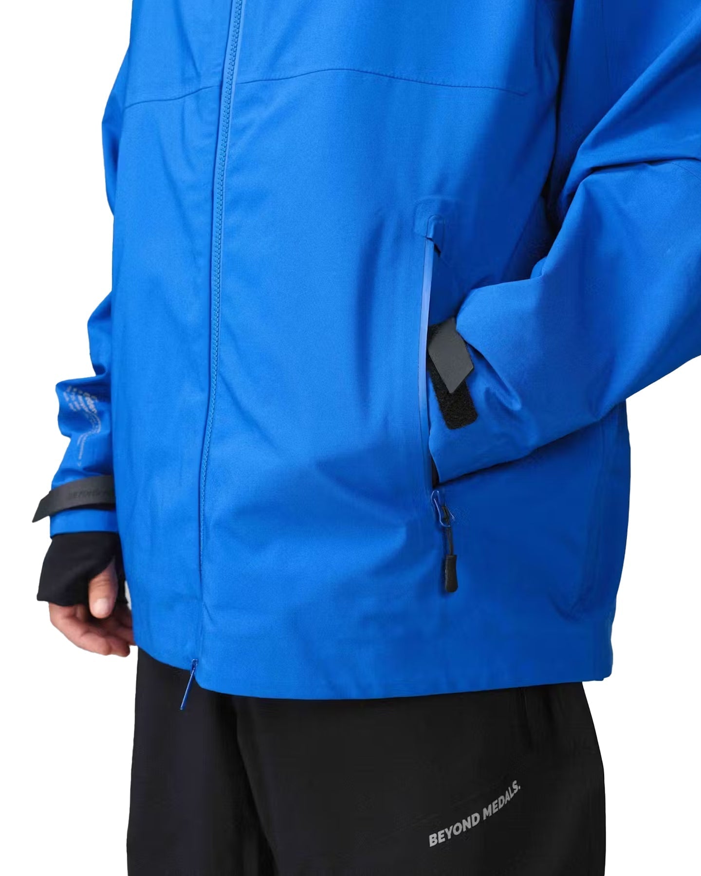 Beyond Medals High Tech 3L Snow Jacket - Blue Ocean Men's Snow Jackets - SnowSkiersWarehouse
