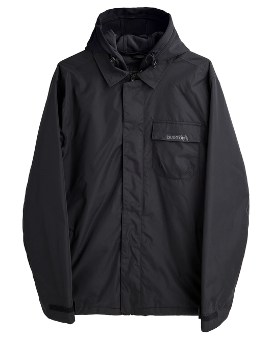 Burton Dunmore 2L Snow Jacket - True Black - 2023 Men's Snow Jackets - SnowSkiersWarehouse