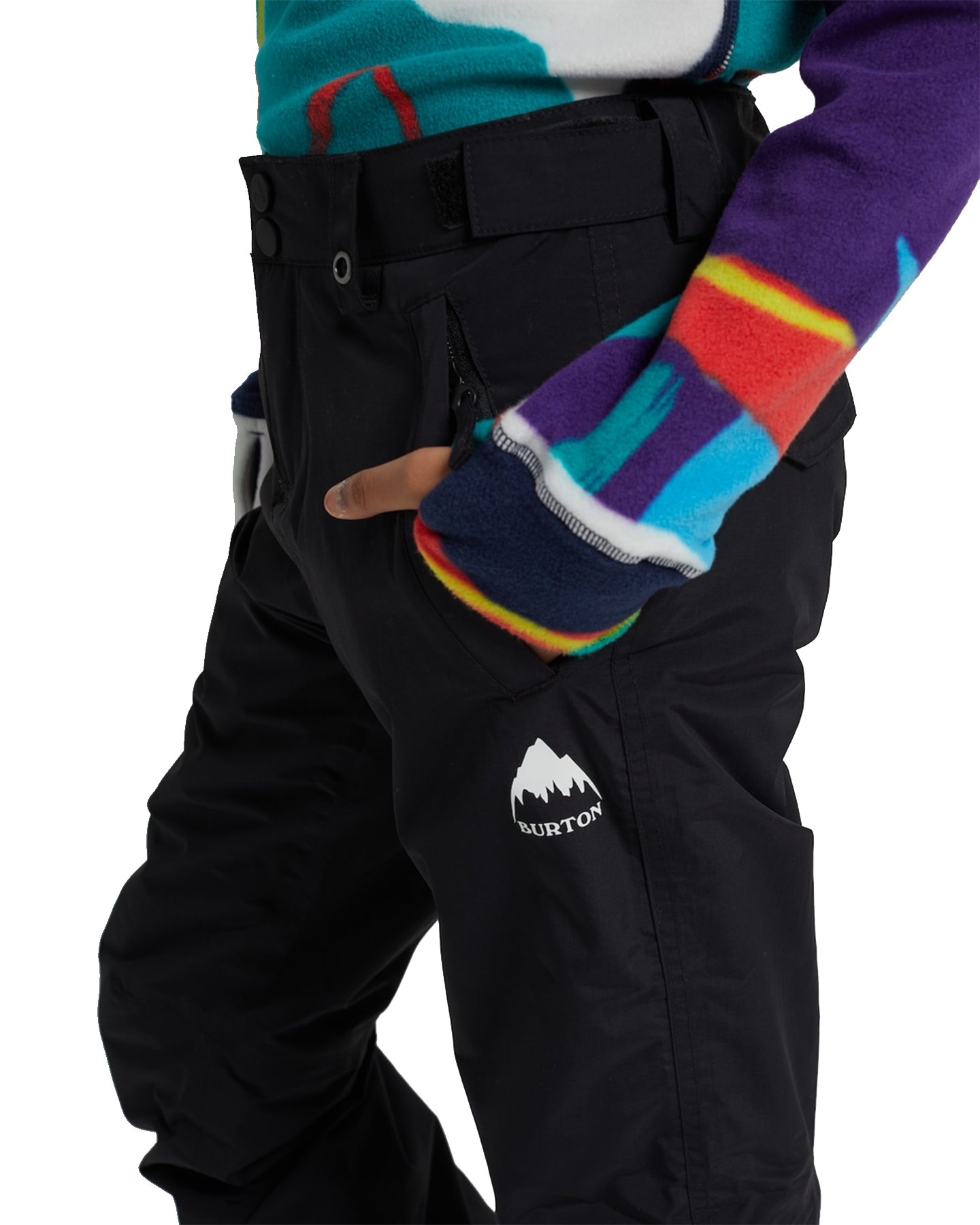 Burton Kids' Sweetart 2L Snow Pants - True Black Kids' Snow Pants - SnowSkiersWarehouse