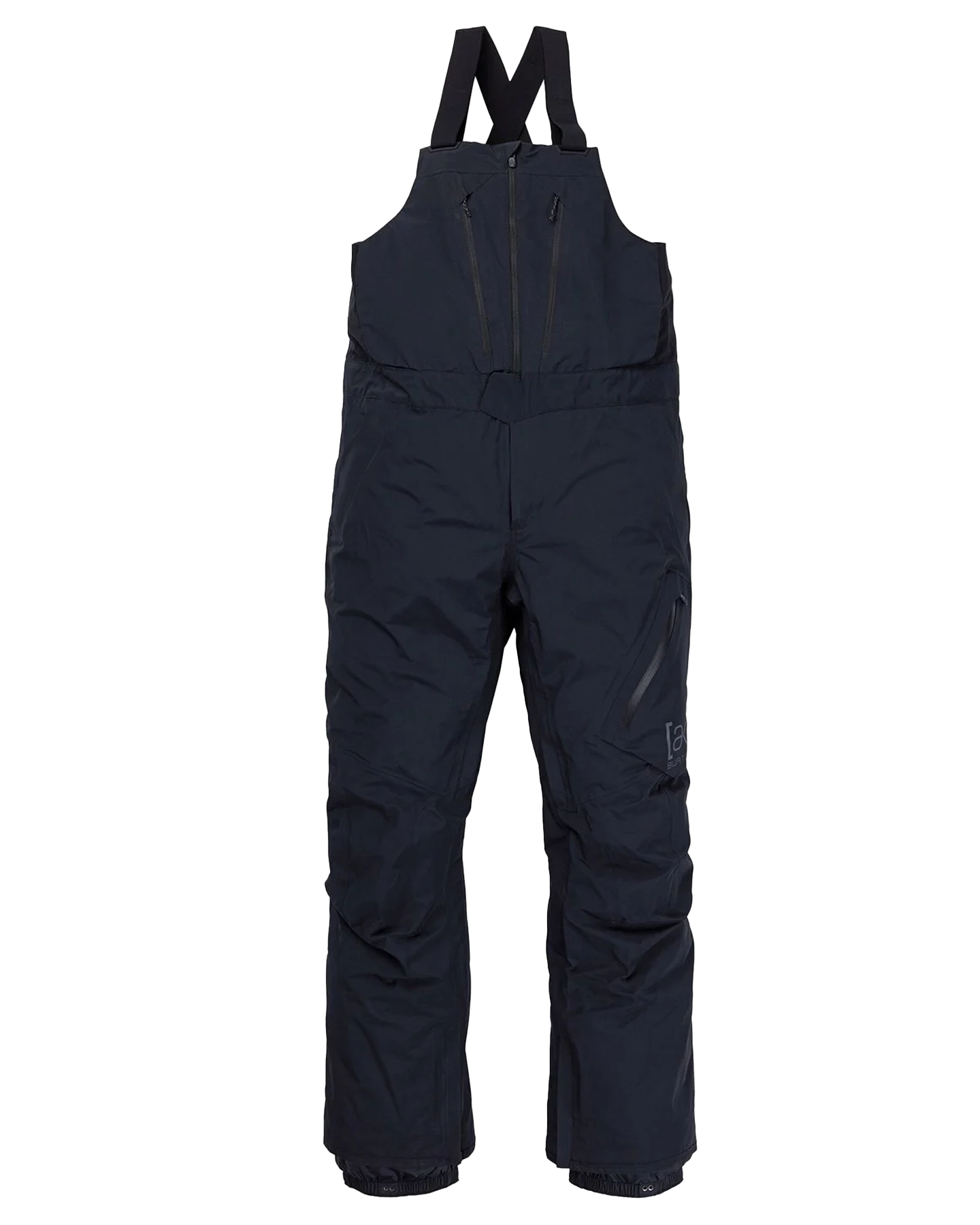 Burton Men's [ak]® Cyclic Gore-Tex 2L Bib Pants - Short - True Black Men's Snow Bibs - SnowSkiersWarehouse