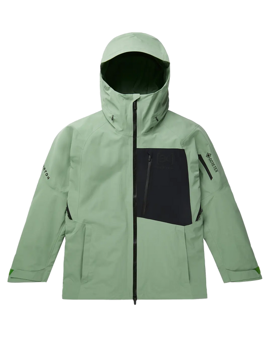 Burton Men's [ak]® Cyclic Gore‑Tex 2L Snow Jacket - Hedge Green/True Black Men's Snow Jackets - SnowSkiersWarehouse