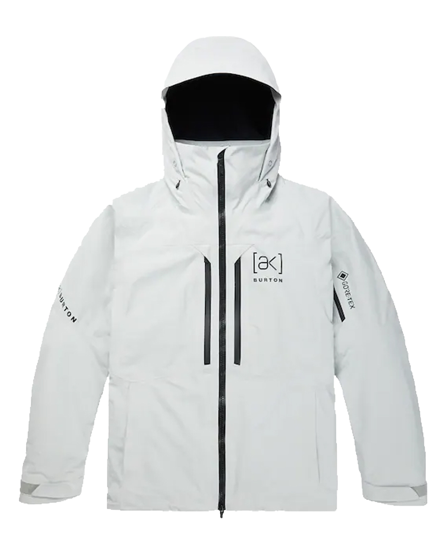 Burton Men's [ak]® Swash Gore‑Tex 2L Snow Jacket - Gray Cloud Men's Snow Jackets - SnowSkiersWarehouse