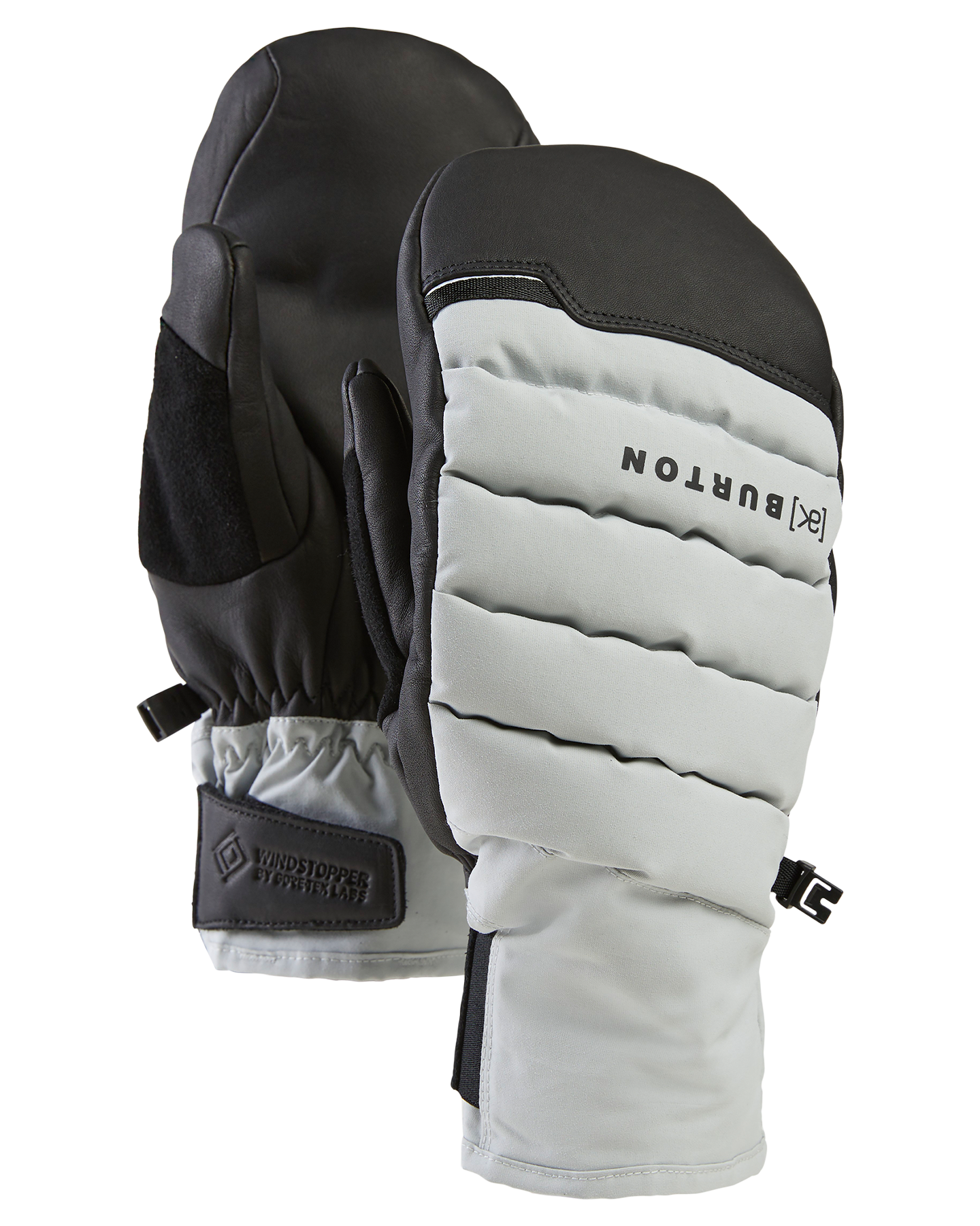 Burton Men's [ak]® Windstopper Oven Snow Mittens - Gray Cloud