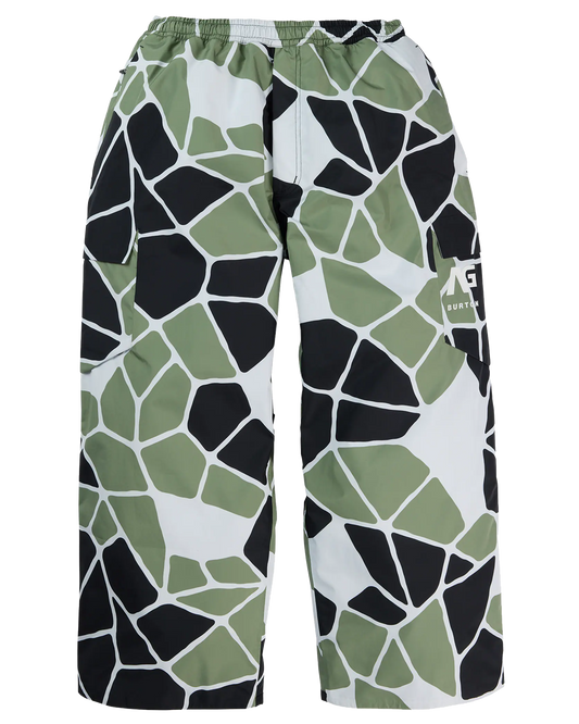 Burton Men's Analog 2L Gore-Tex Flyrail Snow Pants - Hedge Green Giraffe - 2024 Men's Snow Pants - SnowSkiersWarehouse