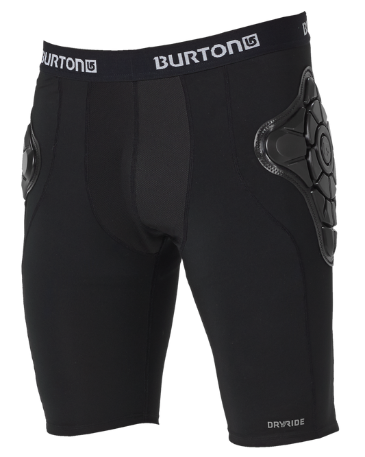 Burton Men's Impact Shorts - True Black Snow Protection - SnowSkiersWarehouse