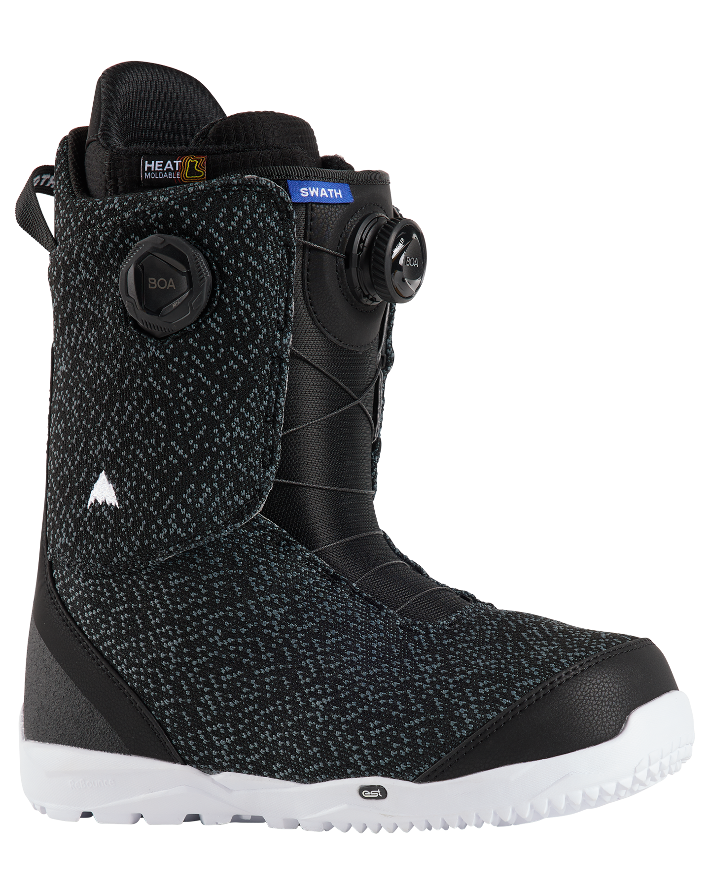 BURTON Swath BOA ‘22-23 Black Burton Men's Swath BOA® Snowboard Boots - Black | Snowboard Boots
