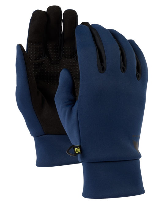 Burton Men's Touch N Go Glove Liner - Dress Blue Snow Glove Liners - SnowSkiersWarehouse