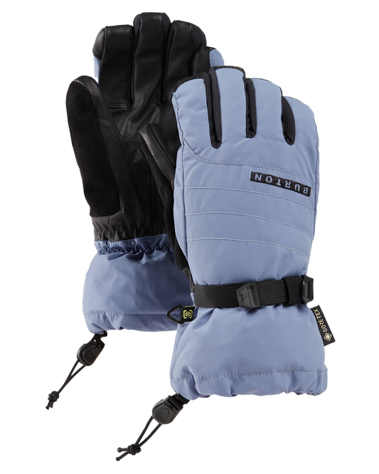 Burton Women's Deluxe Gore‑Tex Snow Gloves - Slate Blue Women's Snow Gloves & Mittens - SnowSkiersWarehouse