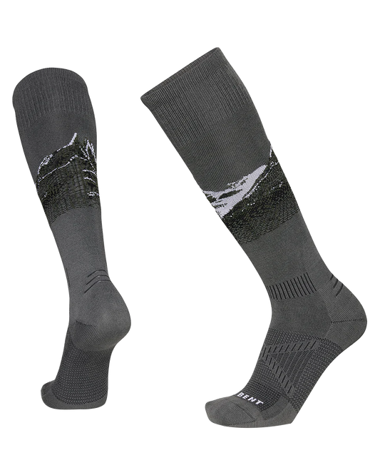 Le Bent Cody Townsend Pro Series Zero Cushion Socks - Black Socks - SnowSkiersWarehouse