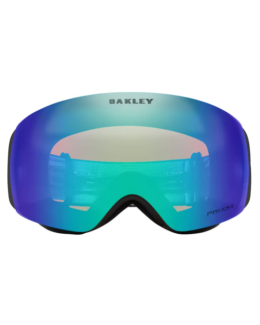 Oakley Flight Deck M Snow Goggles - Matte Black w/ PRIZM Snow Argon Iridium Men's Snow Goggles - SnowSkiersWarehouse