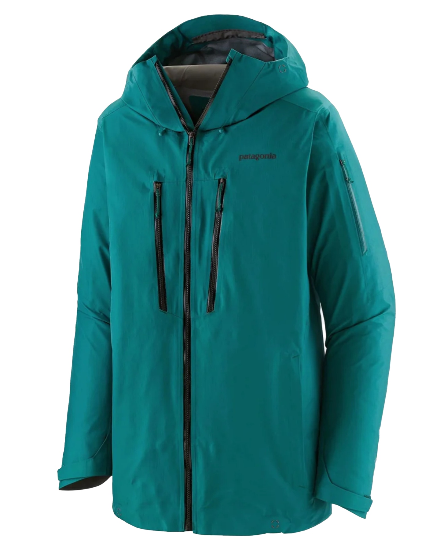 Patagonia PowSlayer Snow Jacket Nouveau Green 2024 Shop Coats Jackets at Trojan Wake Ski Snow Snow Skiers Warehouse