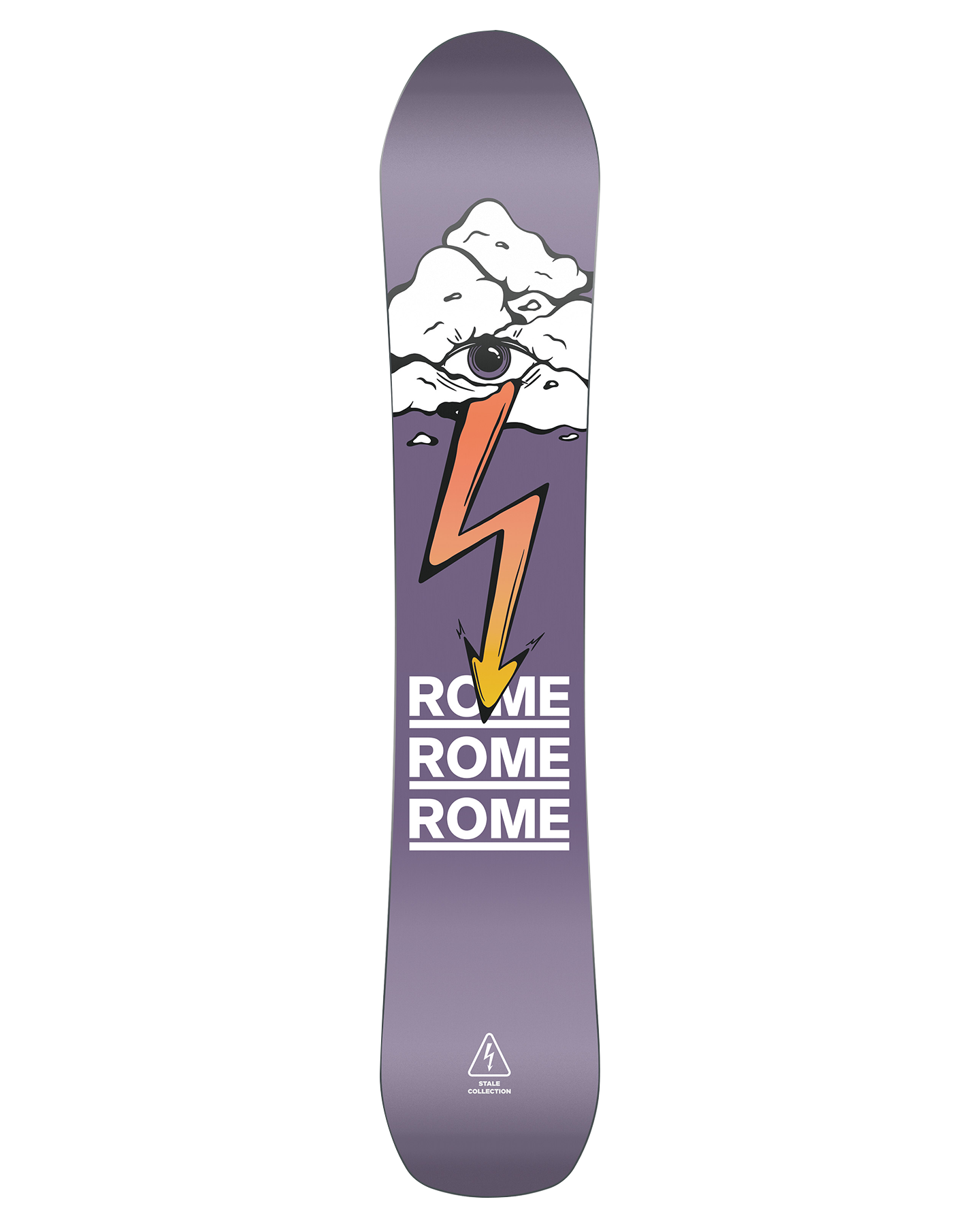 Rome Stale Crewzer Snowboard - 2025 Men's Snowboards - SnowSkiersWarehouse