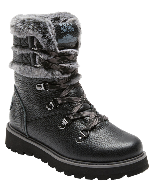Roxy Women's Brandi III Winter Boots - Black Apres Boots - SnowSkiersWarehouse