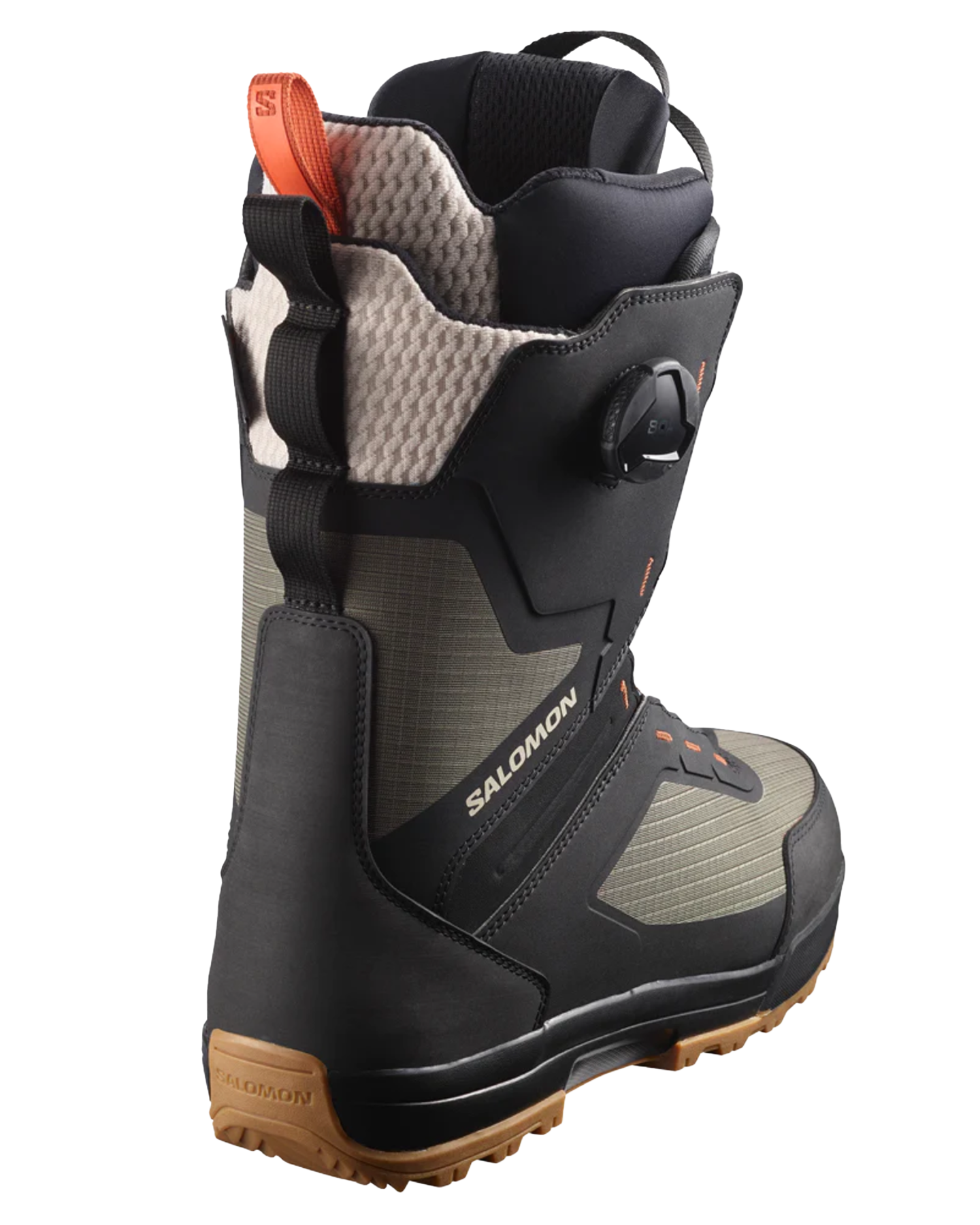 Salomon Echo Dual Boa Snowboard Boots - Army Green-X / Black / Rainy Day - 2023 Men's Snowboard Boots - SnowSkiersWarehouse