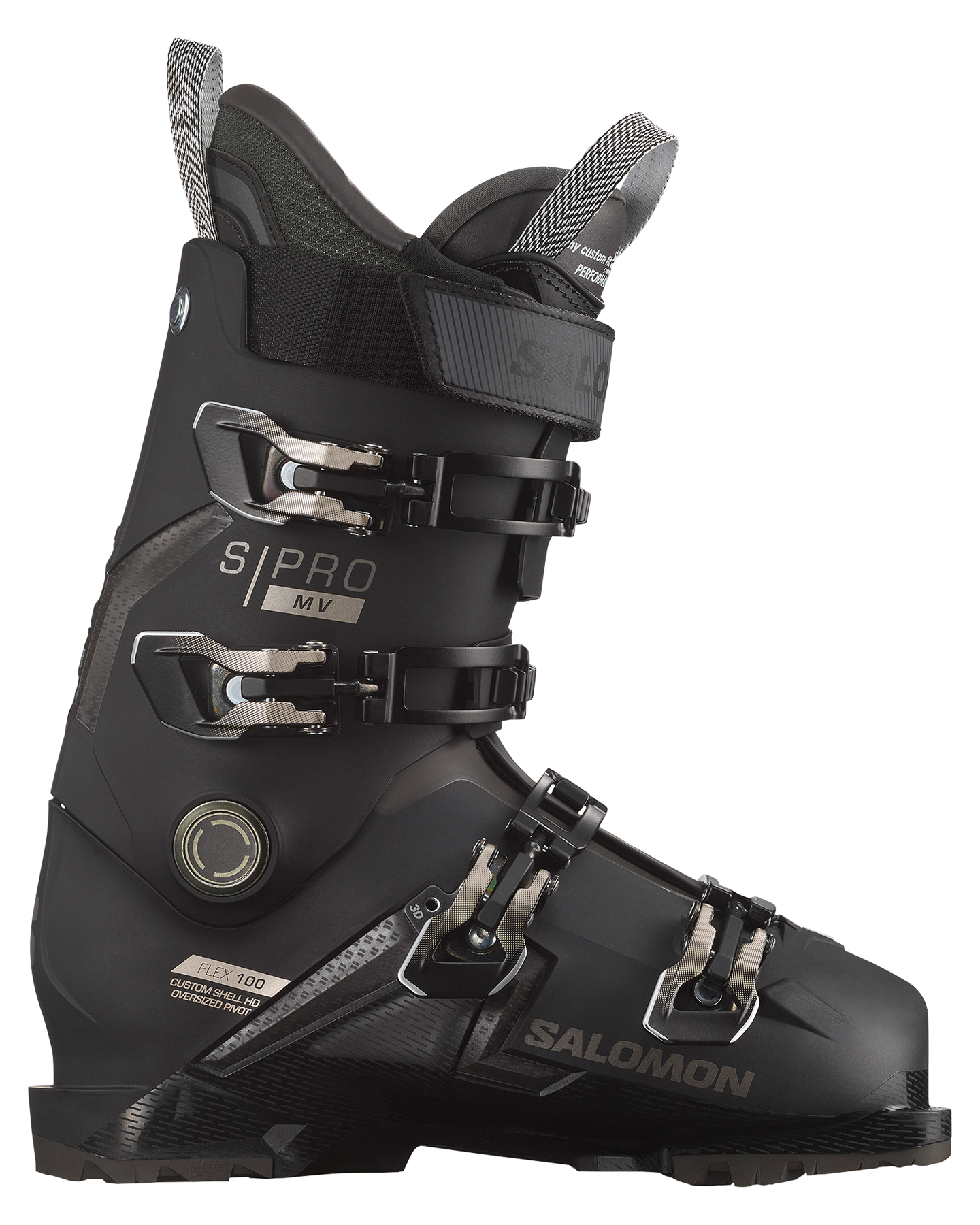 Salomon Pro Mv 100 Ski Boots Men's Snow Ski Boots - Trojan Wake Ski Snow