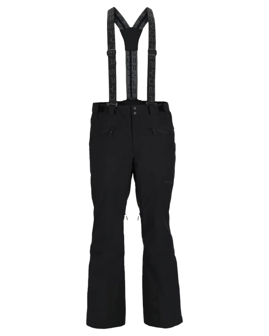 Spyder Sentinel Tailored Pants - Black Men's Snow Pants - SnowSkiersWarehouse