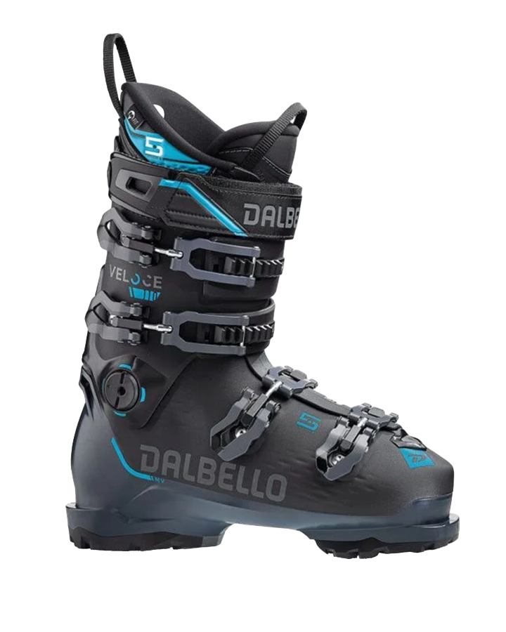 Dalbello Veloce 110 Grip Walk Ski Boot - Black / Grey Blue - 2022 Snow Ski Boots - Mens - SnowSkiersWarehouse