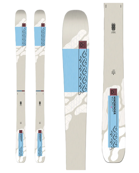 K2 Mindbender 90C Alliance Womens Skis - 2024 Women's Snow Skis - SnowSkiersWarehouse