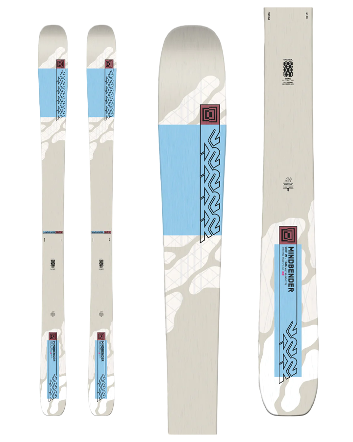 K2 Mindbender 90C Alliance Womens Skis - 2024 Women's Snow Skis - SnowSkiersWarehouse