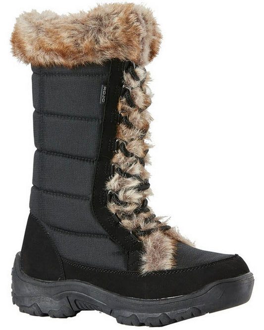Rojo Snow Fox Women's Boots - True Black - 2023 Apres Boots - SnowSkiersWarehouse
