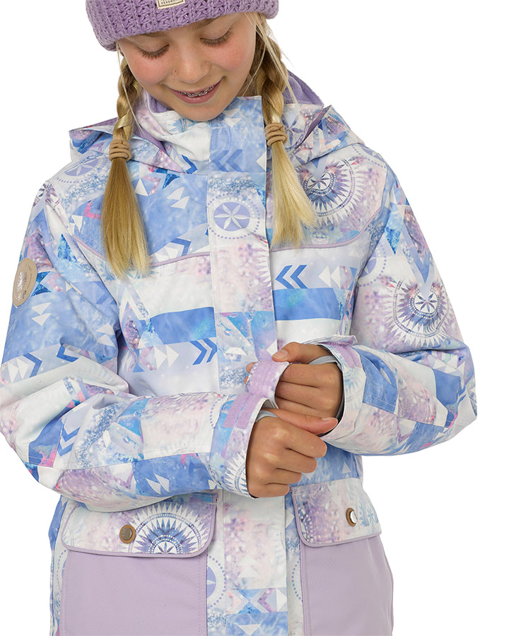 Rojo Elin Girl's Snow Jacket - Eira - 2023 Kids' Snow Jackets - SnowSkiersWarehouse