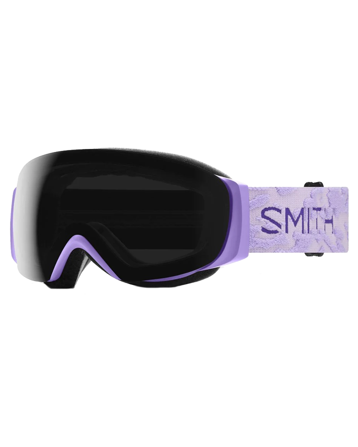 Smith I/O MAG S Low Bridge Snow Goggles - Peri Dust Peel / ChromaPop Sun Black w/ ChromaPop Storm Blue Sensor Mirror - 2023 Men's Snow Goggles - SnowSkiersWarehouse