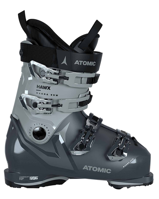 Atomic Hawx Magna 95 GW Womens Ski Boots - Grey Blue / Light Grey / Black - 2023 Women's Snow Ski Boots - SnowSkiersWarehouse