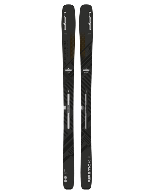 Elan Ripstick '96 Black Edition Snow Skis  - 2025 Snow Skis - Trojan Wake Ski Snow