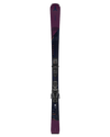 Atomic Cloud Q9 Women's Snow Skis + M10 GW Bindings - Black / Berry - 2024 Snow Skis - Trojan Wake Ski Snow