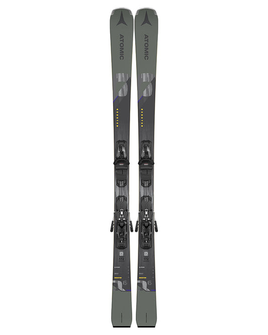 Atomic Redster Q6 Snow Skis + M12 GW Bindings - Green - 2024 Men's Snow Skis - SnowSkiersWarehouse