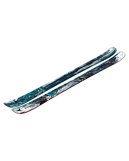 Atomic Bent 85 Snow Skis - Blue / Red - 2024 Men's Snow Skis - SnowSkiersWarehouse