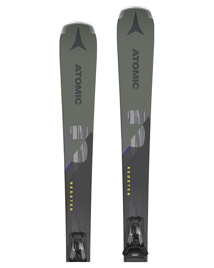 Atomic Redster Q6 Snow Skis + M12 GW Bindings - Green - 2024 Snow Skis - Trojan Wake Ski Snow