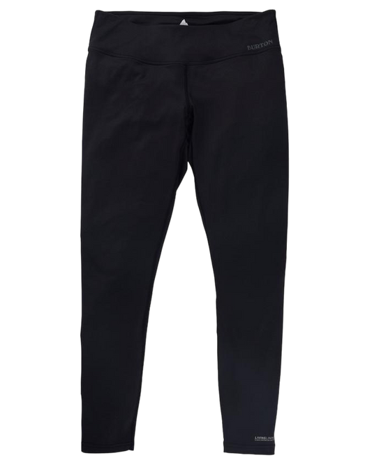 Burton Women's Lightweight X Base Layer Pants - True Black Thermals - Trojan Wake Ski Snow